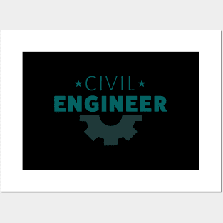 Civil Engineer Posters and Art